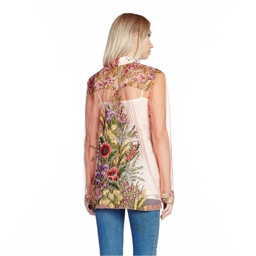 COPY - Ararat Sophie Mesh Kimono Jacket